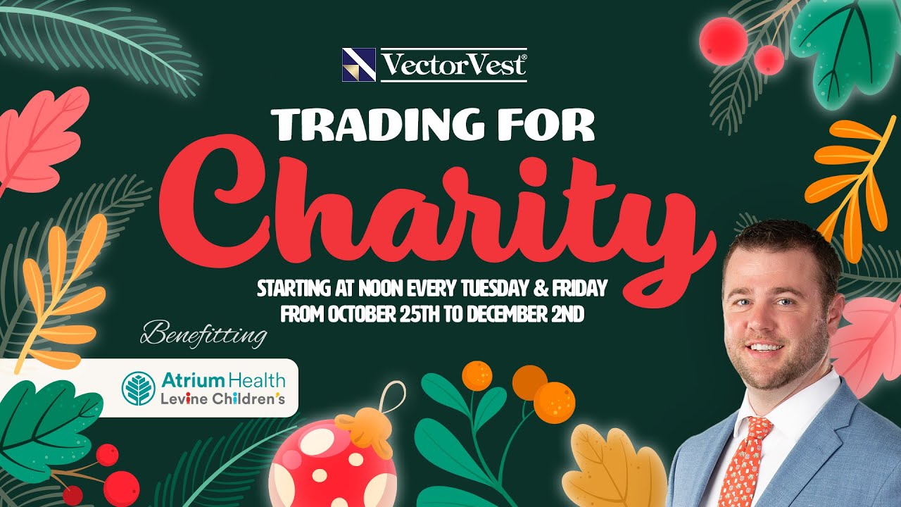 TRADING FOR CHARITY With Patrick France - Live Trading | VectorVest