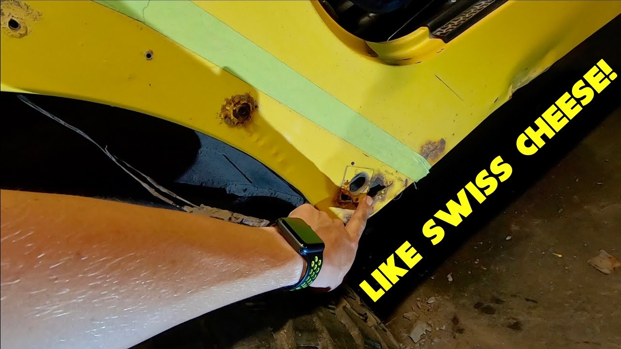 Fender Flares Completely Rusted My Jeep TJ! Jeep TJ Rust Repair (Big Bird Build Part 21)