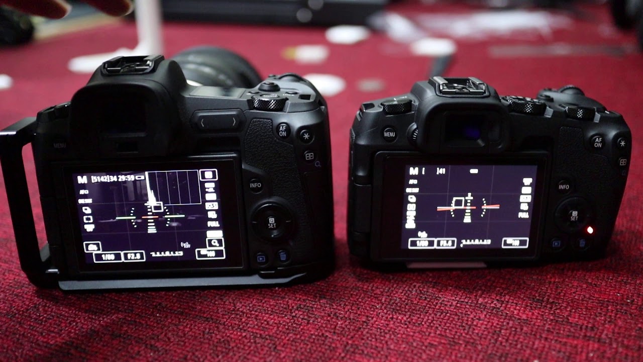 Canon EOS R vs EOS RP Shutter sound