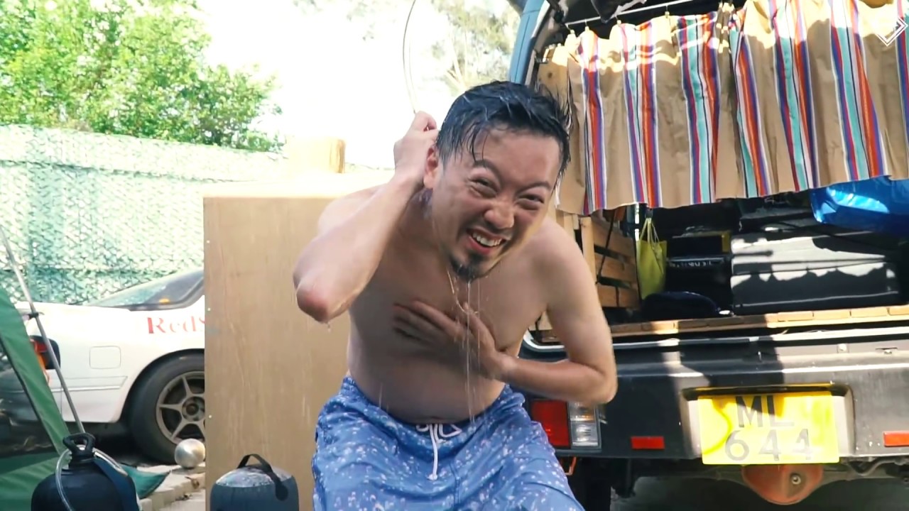 【香港車中泊 EP8】真係實試淋浴設備俾你睇！（CC中字）｜拍車男