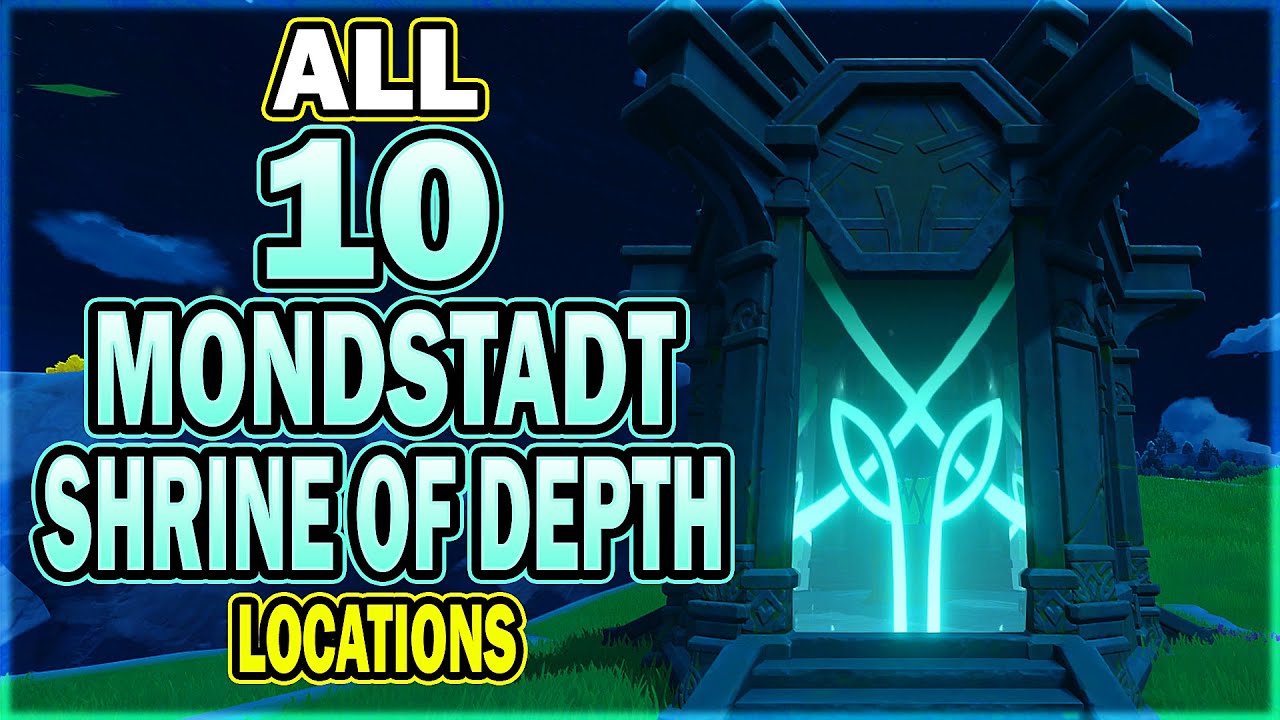 All 10 Mondstadt Shrine of Depth Locations | Genshin Impact