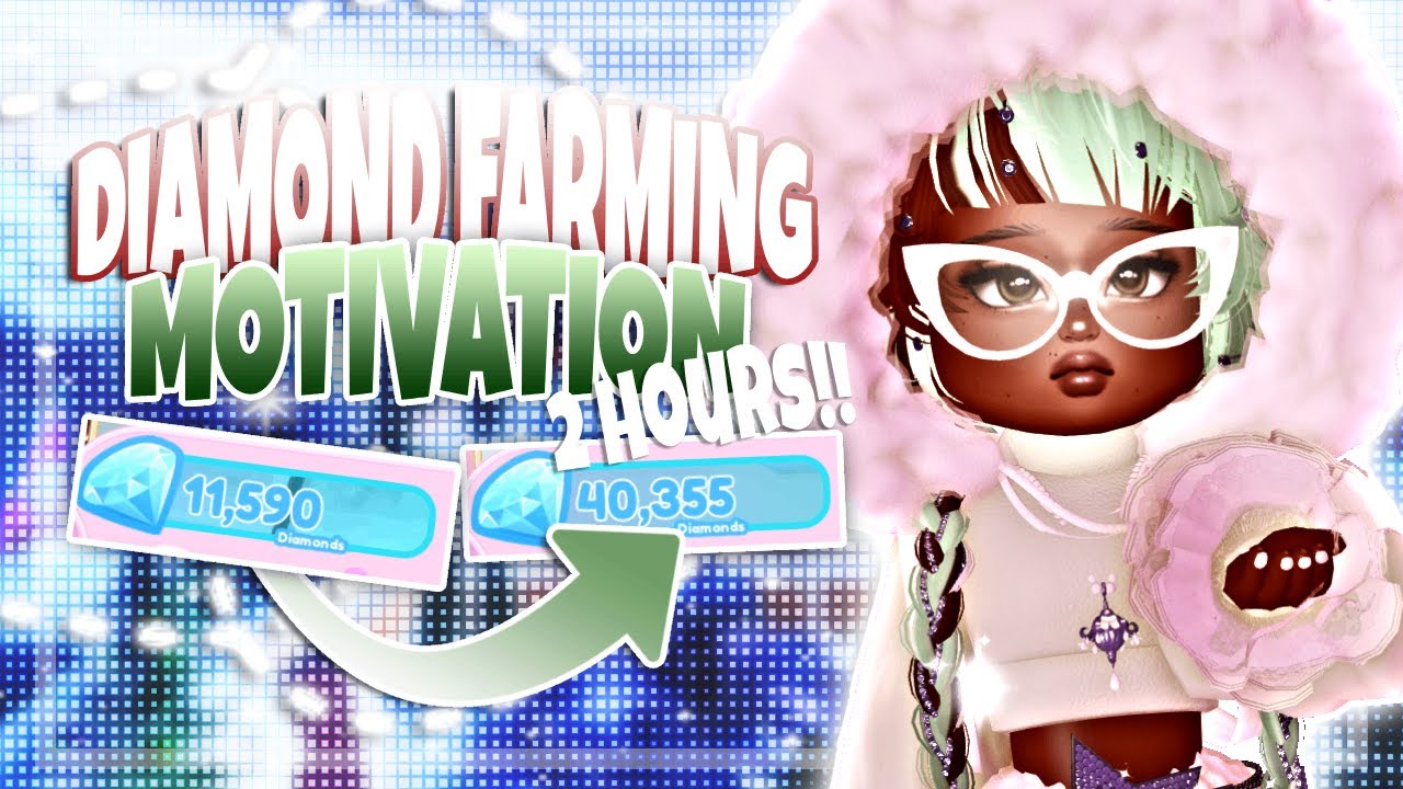 💎Diamond Farming Motivation 🍵 Farm With Me! ✨(2 hours)