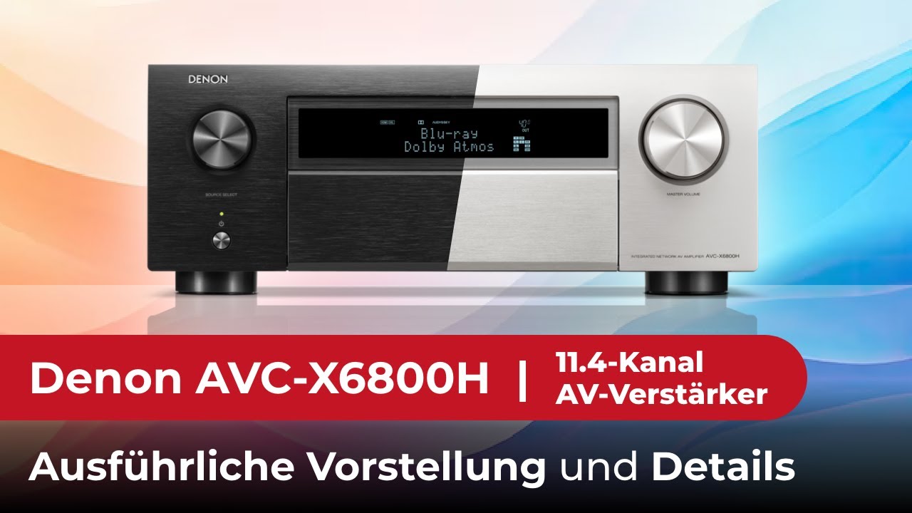 Denon AVC-X 6800H - 11.4 Kanal AV-Verstärker - Wo sind die Unterschiede zum Vorgänger?