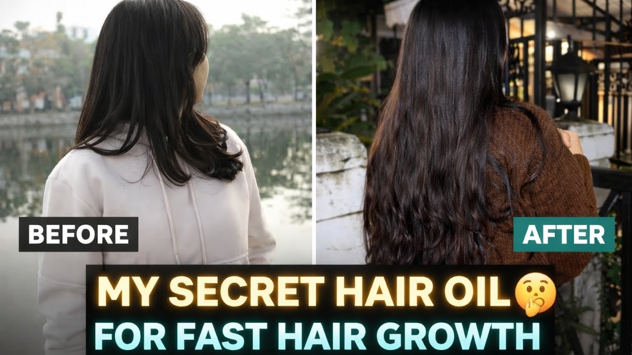 My Secret Hair Oil for Fast Hair Growth 🤫 | Natural & Honest | 2026 | shristi jha 