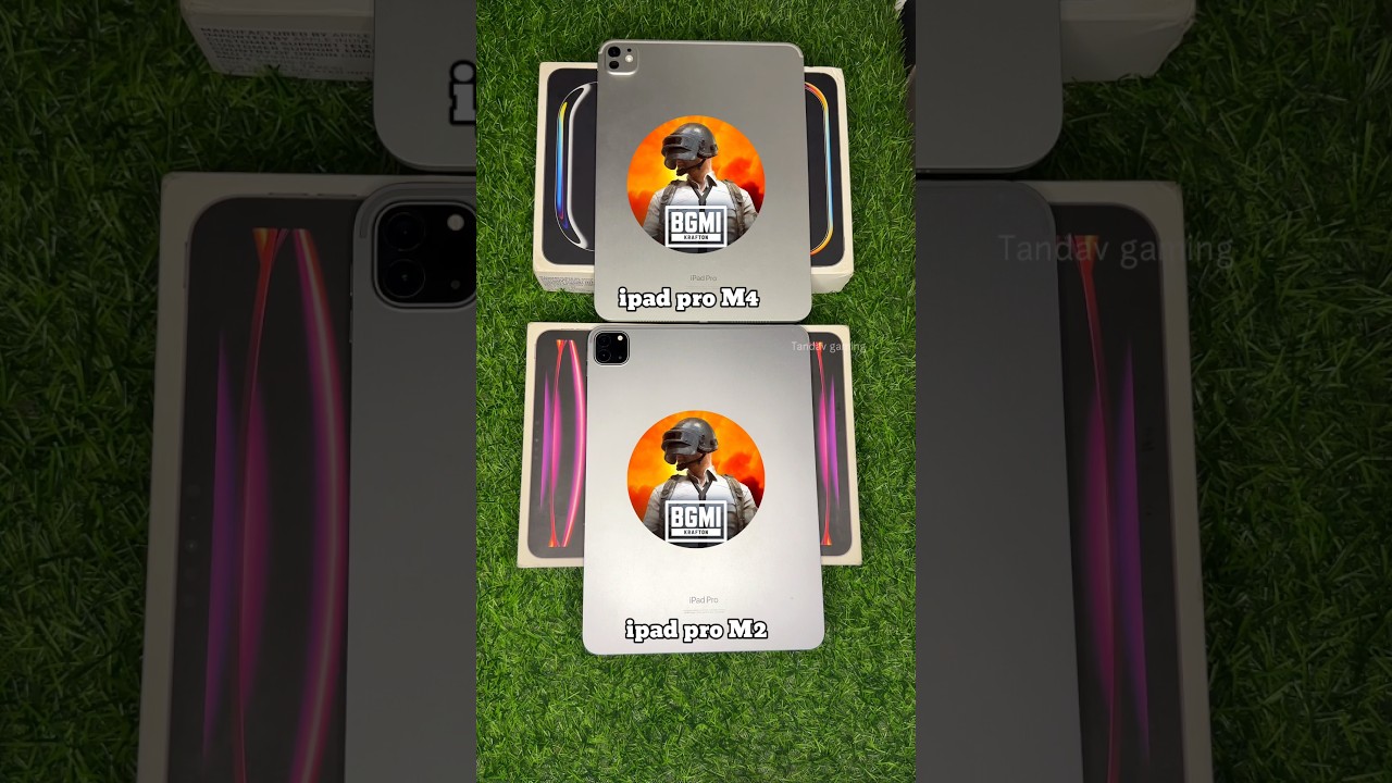 ipad pro m4 vs m2 PUBG test #pubgmobile #pubg #bgmi #shortsfeed #shorts #gaming