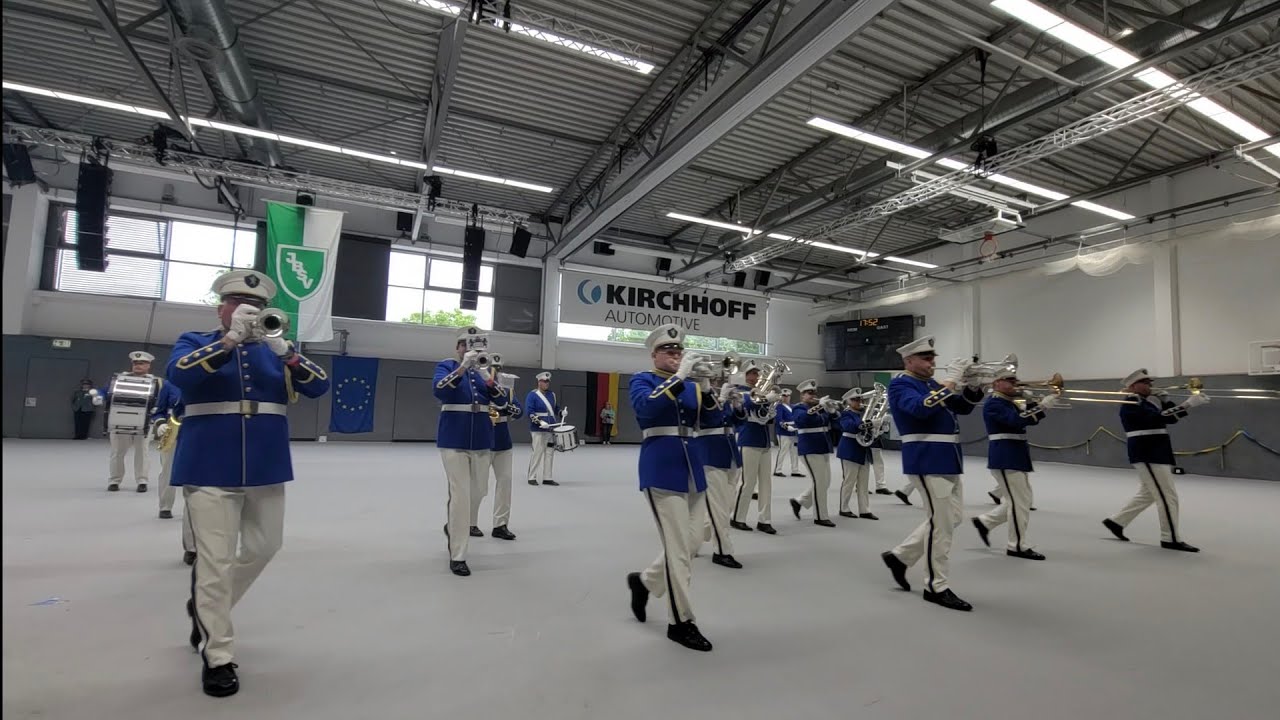 Iserlohn 52. Internationale Musikparade 2024 / Show & Marchingband Euroband - BACK TO THE FUTURE