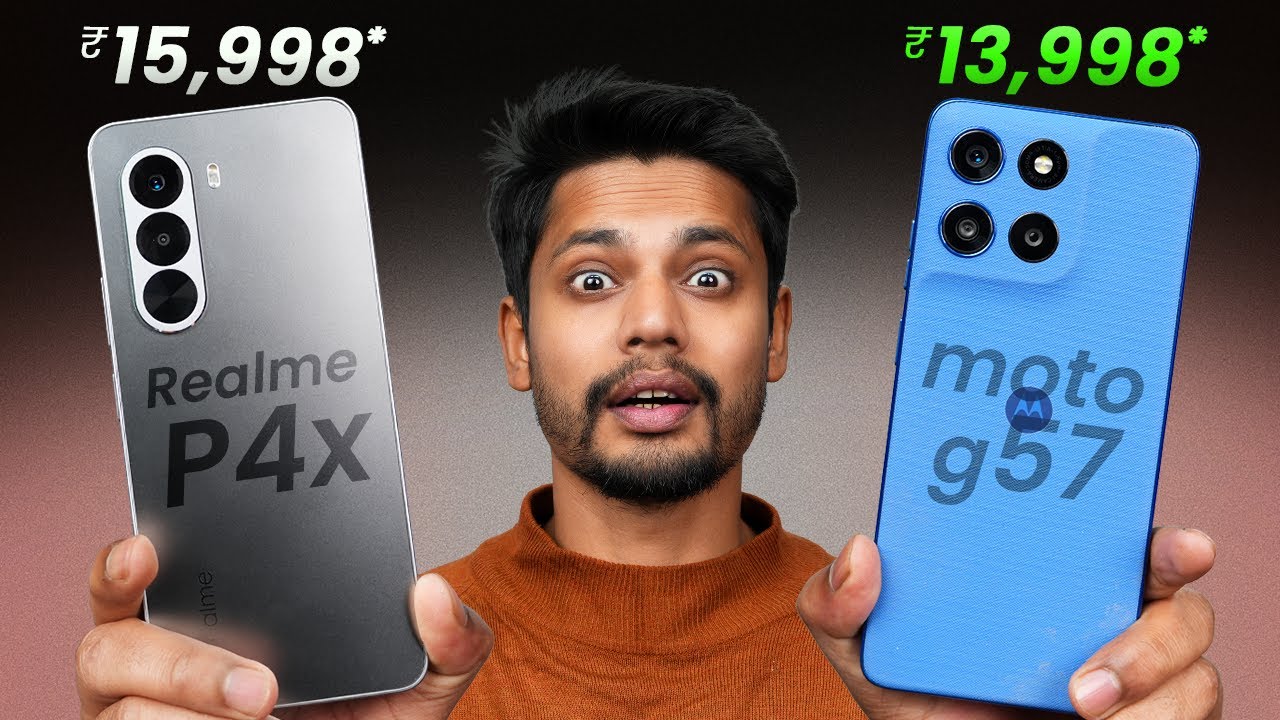 Realme P4X vs moto g57 Power 🔥 REAL King of Budget Phones?”