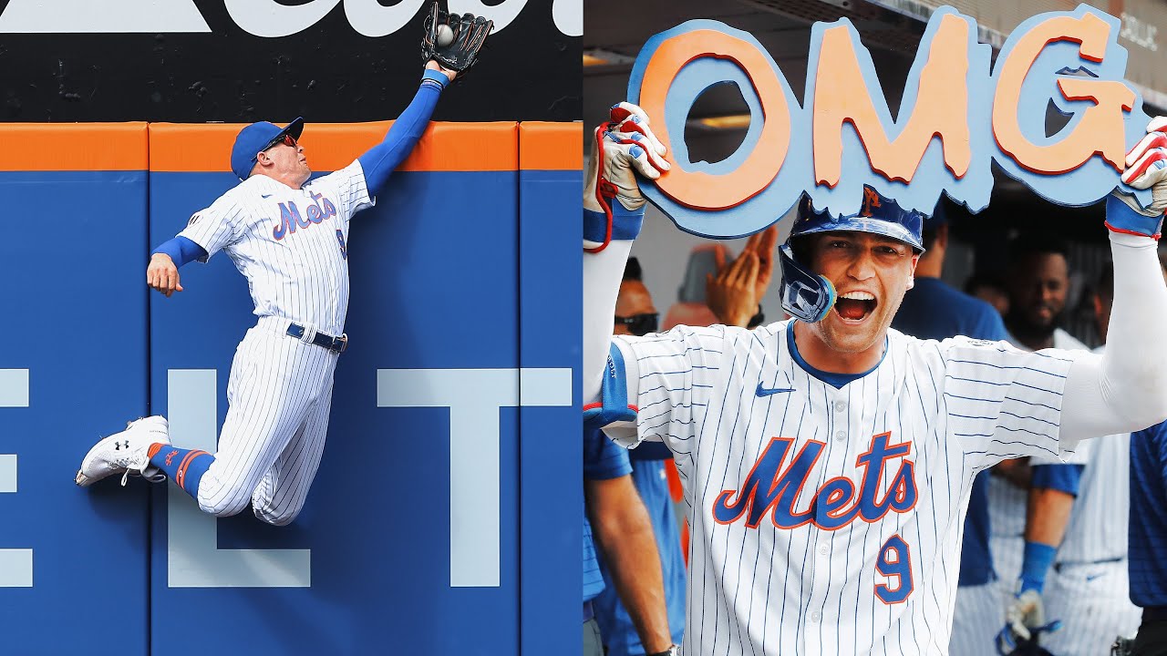 NAJLEPSZY zwiastun meczu Brandona Nimmo Mets (spędził sezon 2016&ndash;25 w Queens) 🍎