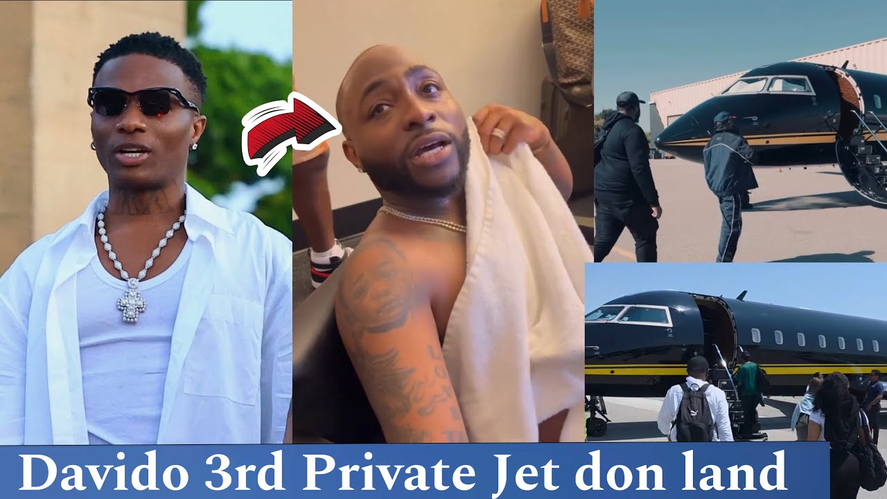 Davido don Splash $78 Million to Buy 3rd Private Jet as Wizkid Dj wan wizkid & Davido to Love each