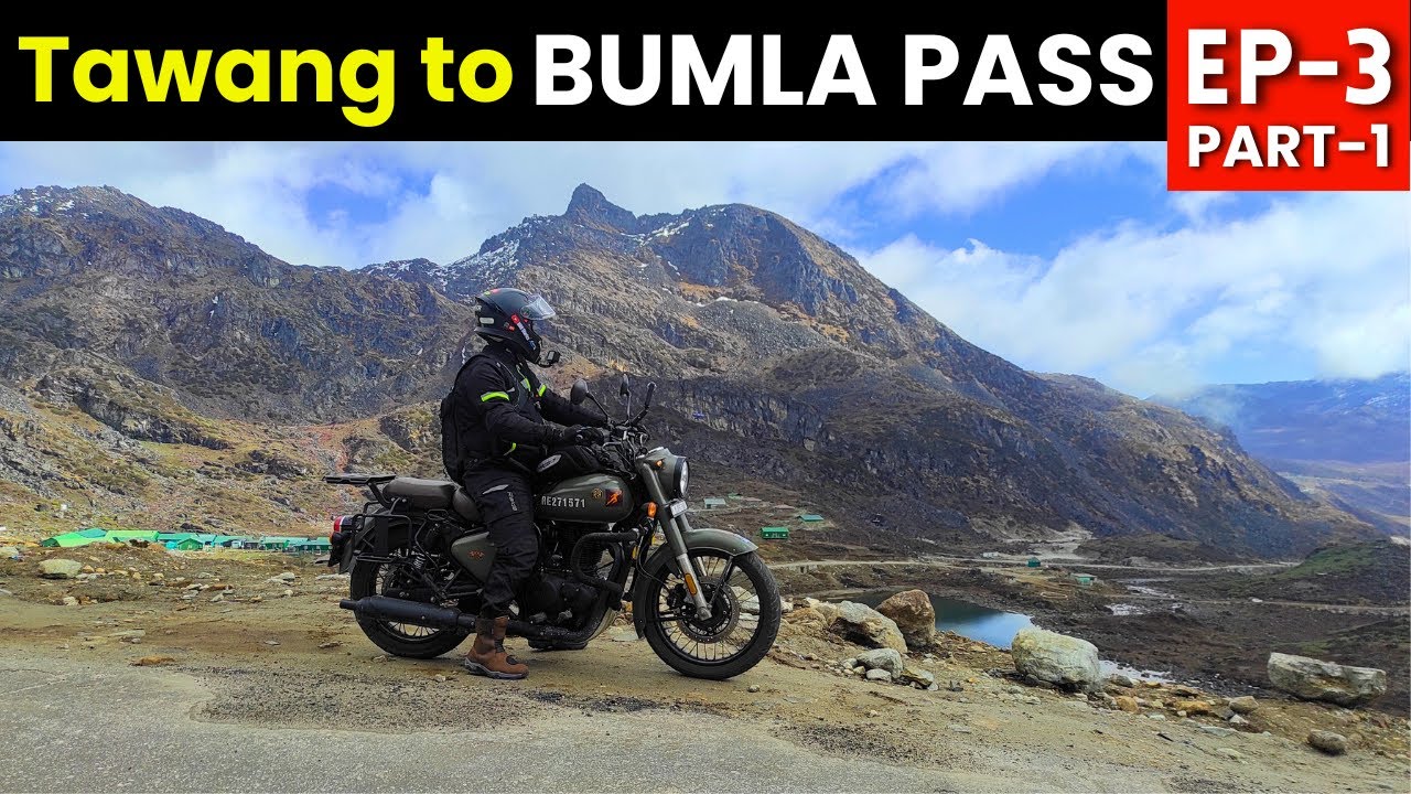 Epic Snow Ride to Bumla Pass | Tawang to Indo-China Border | Arunachal Bike Trip