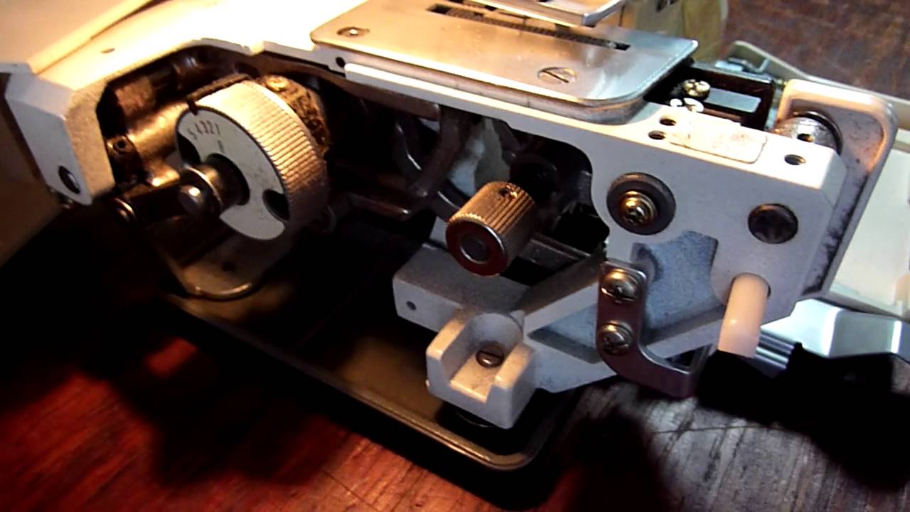 Janome New Home Mylock My Lock 203 Serger Sewing Machine Tested