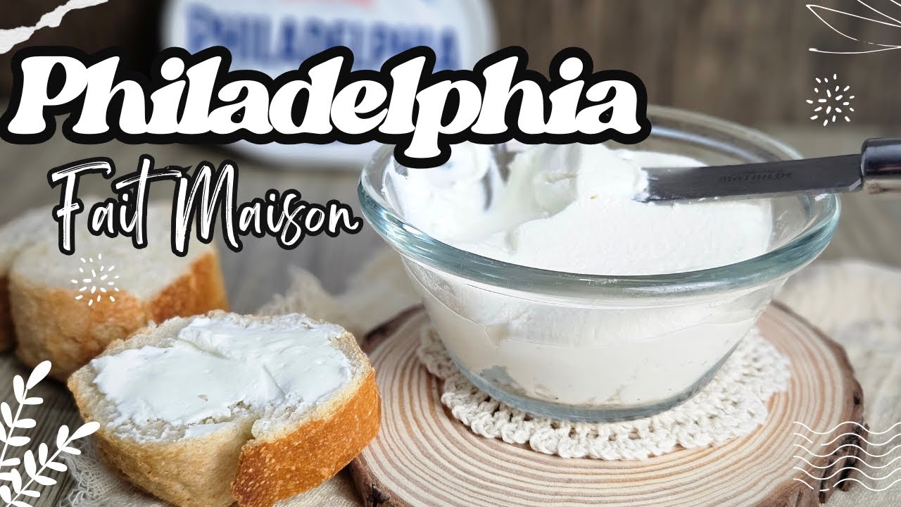 RECETTE : Fromage Philadelphia fait maison, recette économique (3 fois moins cher) **LACHOUFAMILY**