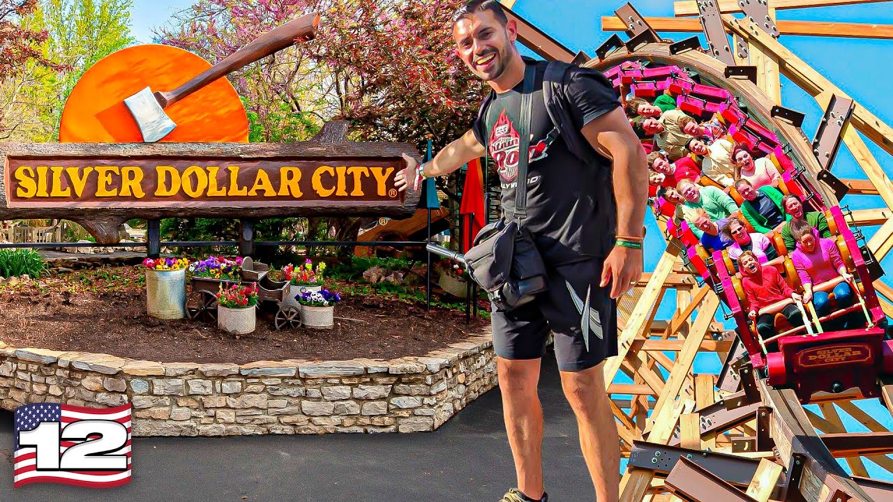 SILVER DOLLAR CITY 🇺🇸 El PARQUE Temático MÁS INCREÍBLE de Missouri Día 1