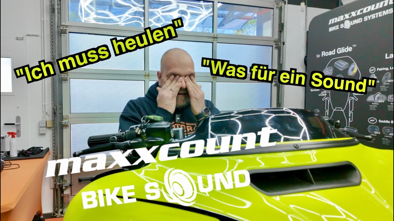 HarleyMaDDin unterwegs... Maxxcount Bike Sound