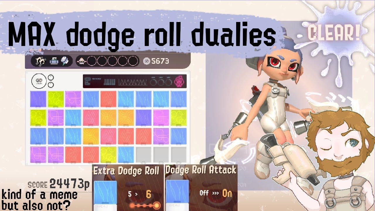 MAX dodge roll attack dualies 
