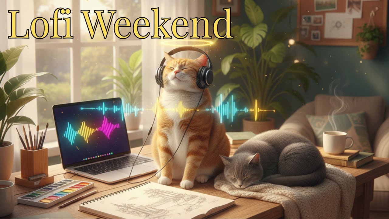Sunday Chill Lofi ☀️ Relaxing Beats for the Perfect Sunday | Study, Relax & Reset (24/7 Live)