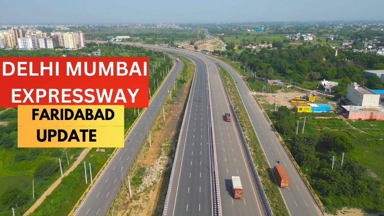 Delhi Mumbai Expressway | Faridabad | #rslive | 4K