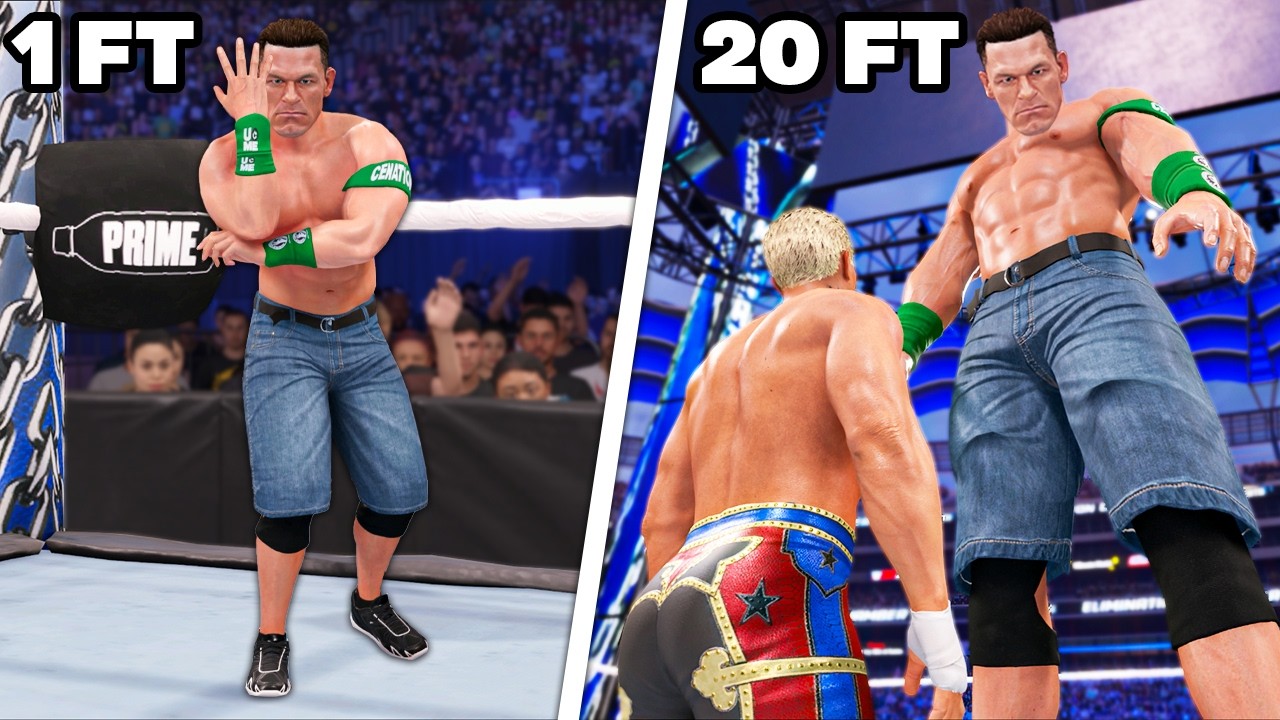 Every Elimination John Cena Gets Is +1 Foot