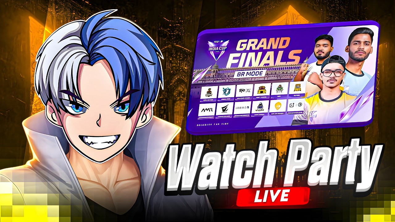 FFMAI 2026 Summer Grand final 🎉 Champion Rush | Watch Party 👀 #fflive #freefire