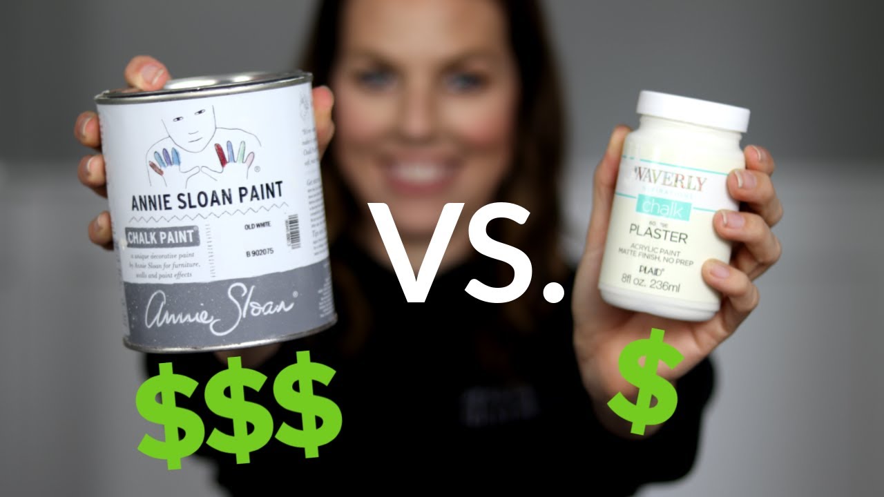 Annie Sloan Chalk Paint vs. Waverly Chalk | Premium vs. Walmart Bargain Chalk Paint