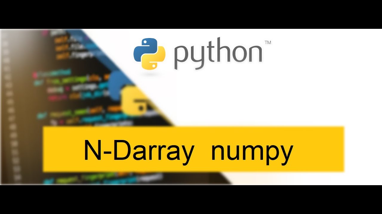 ndarray in python numpy || multidimensional array ||  array || python || Ak