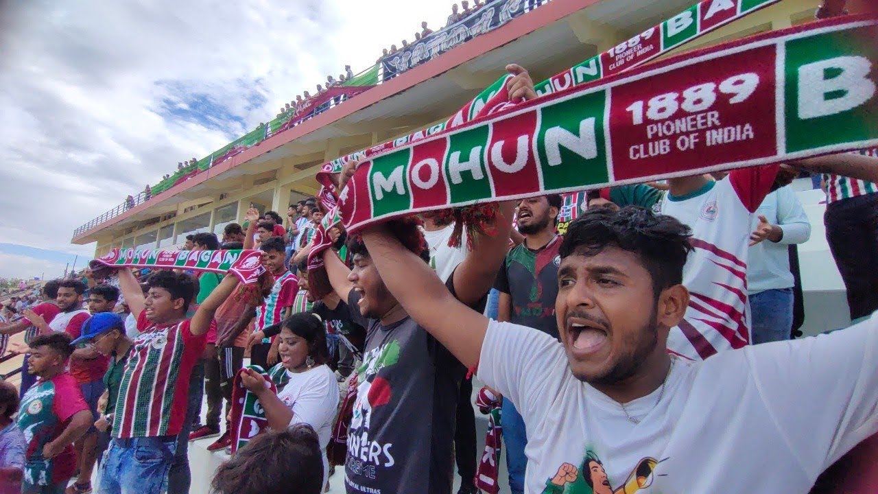 Mohun Bagan Fans Reaction After The Match Against Calcutta Football Club 🔥 Mohunbagan Fans Chants