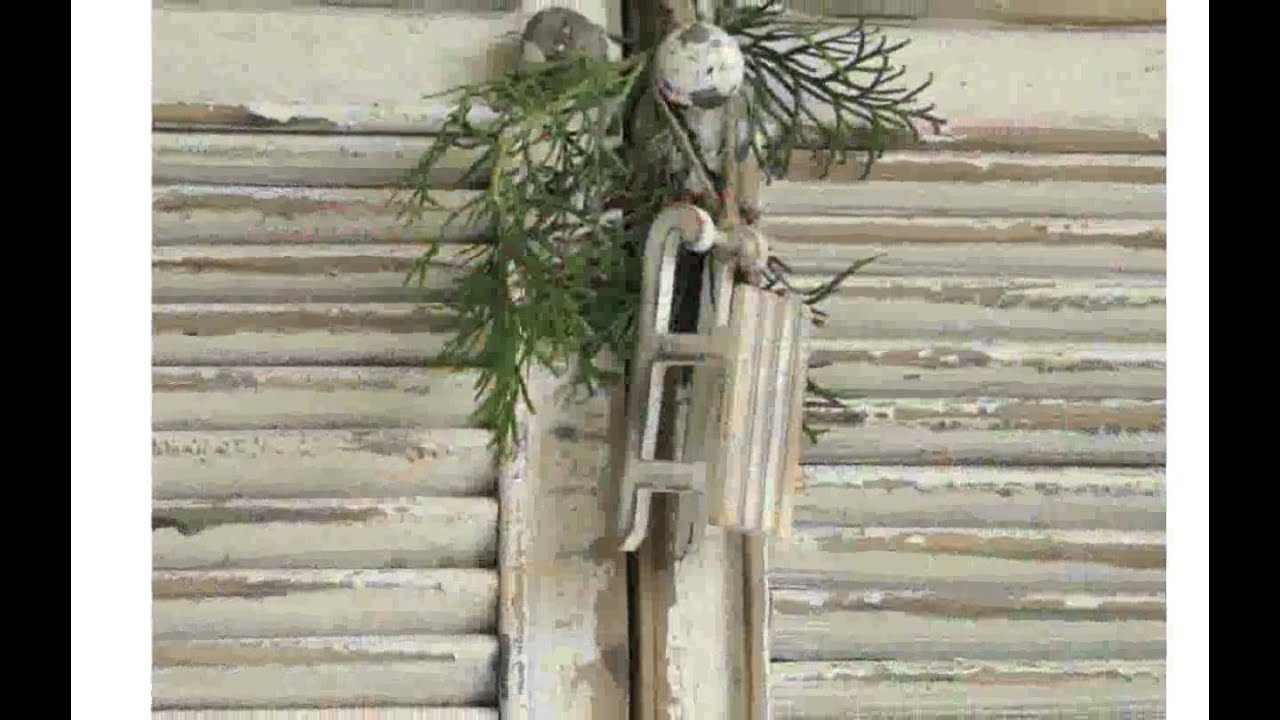 Holz Deko