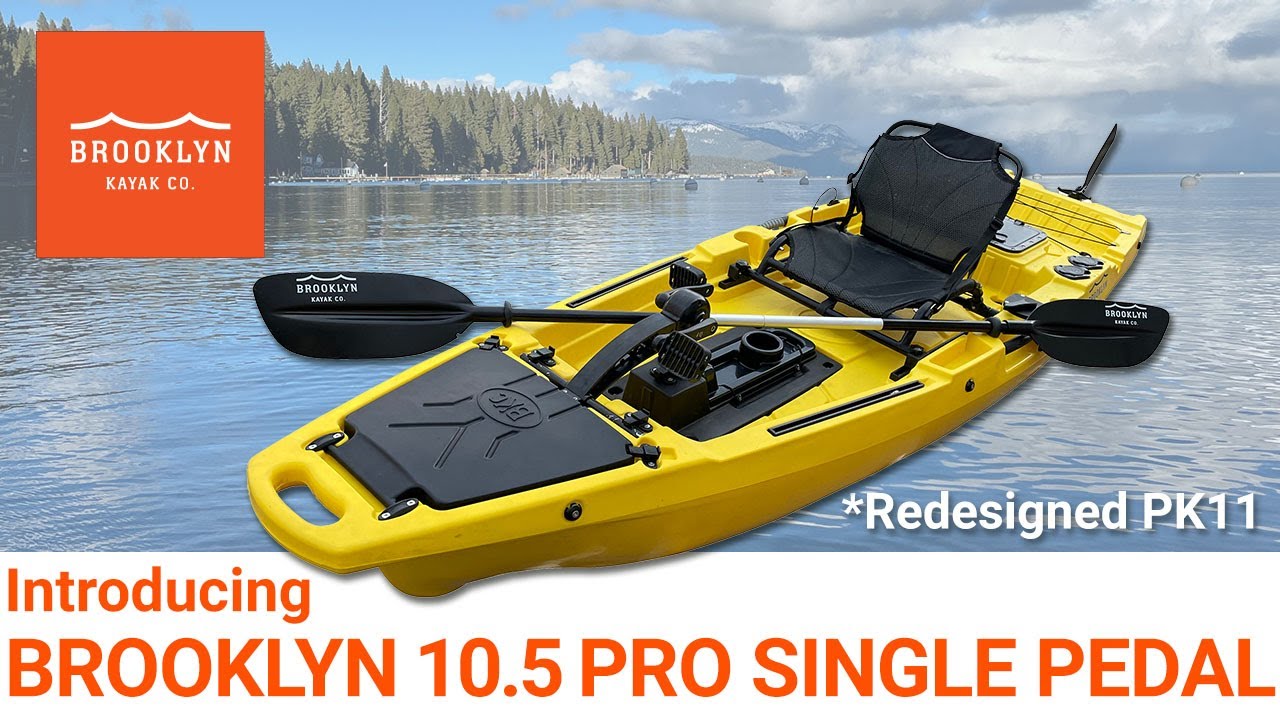 Introduction to Brooklyn 10.5 Pro Single Pedal Kayak (PK11)