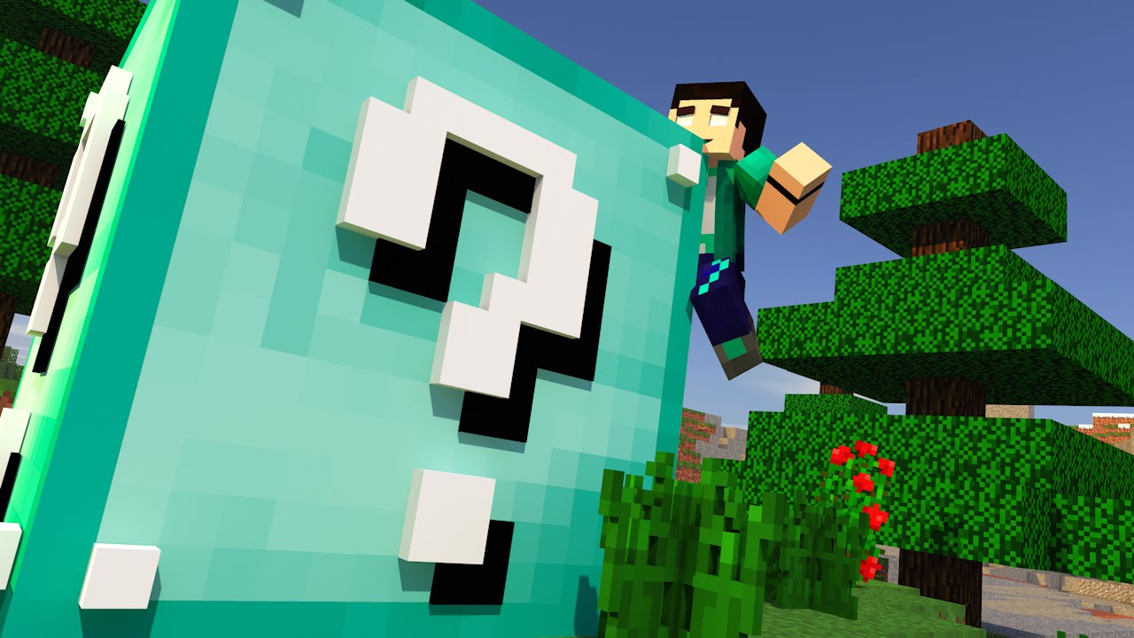 Minecraft - O MAIOR AZAR DO MUNDO - LUCKY BLOCK DIAMANTE!! MINI GAME - PVP