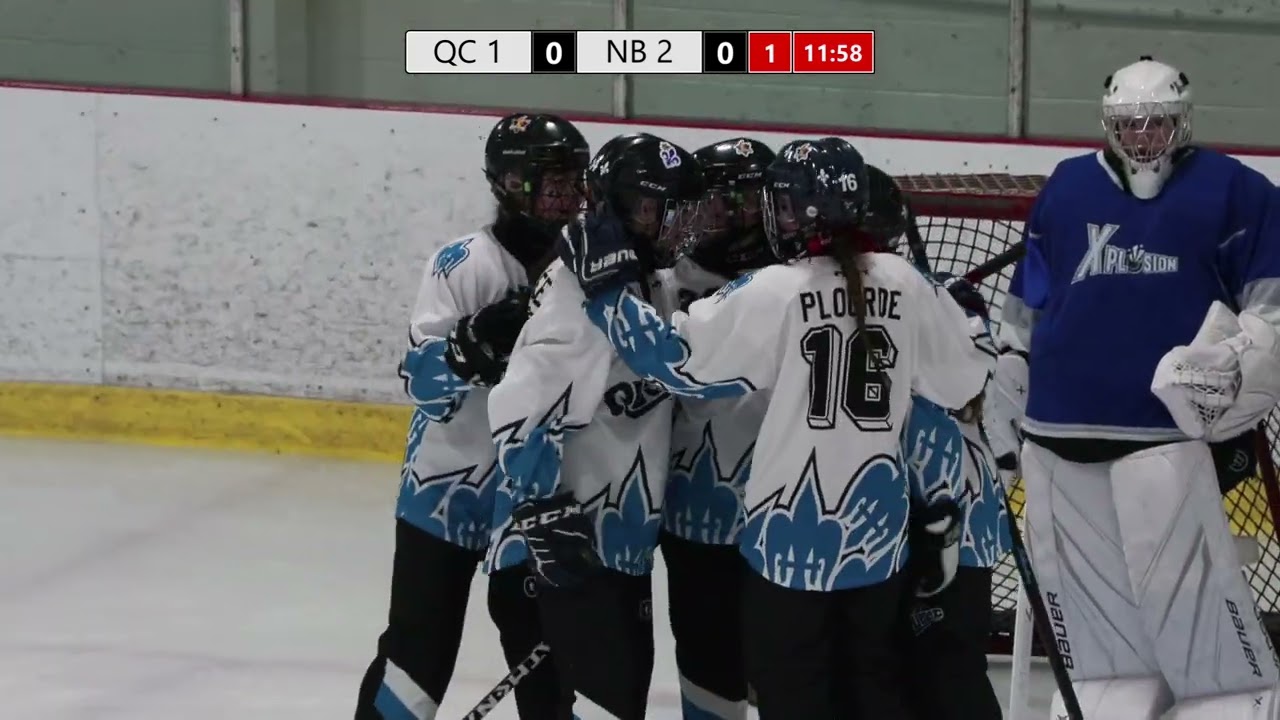 Championnat de l'Est du Canada 2025 - U14 - J1 - Québec1 vs NewBrunswick2