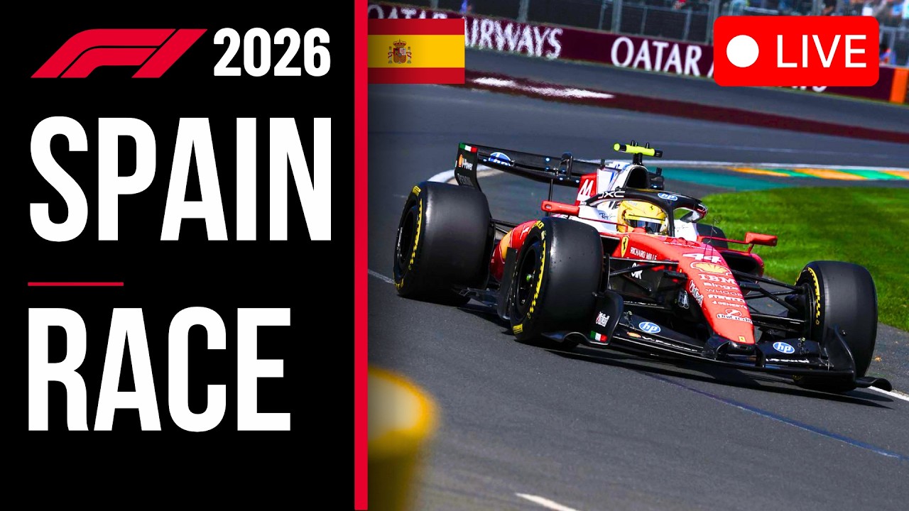 🔴F1 LIVE - SPAIN RACE - Commentary + Live Timing
