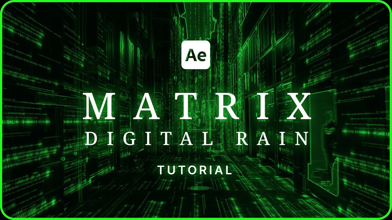 Создайте культовый эффект цифрового дождя из «Матрицы» в After Effects