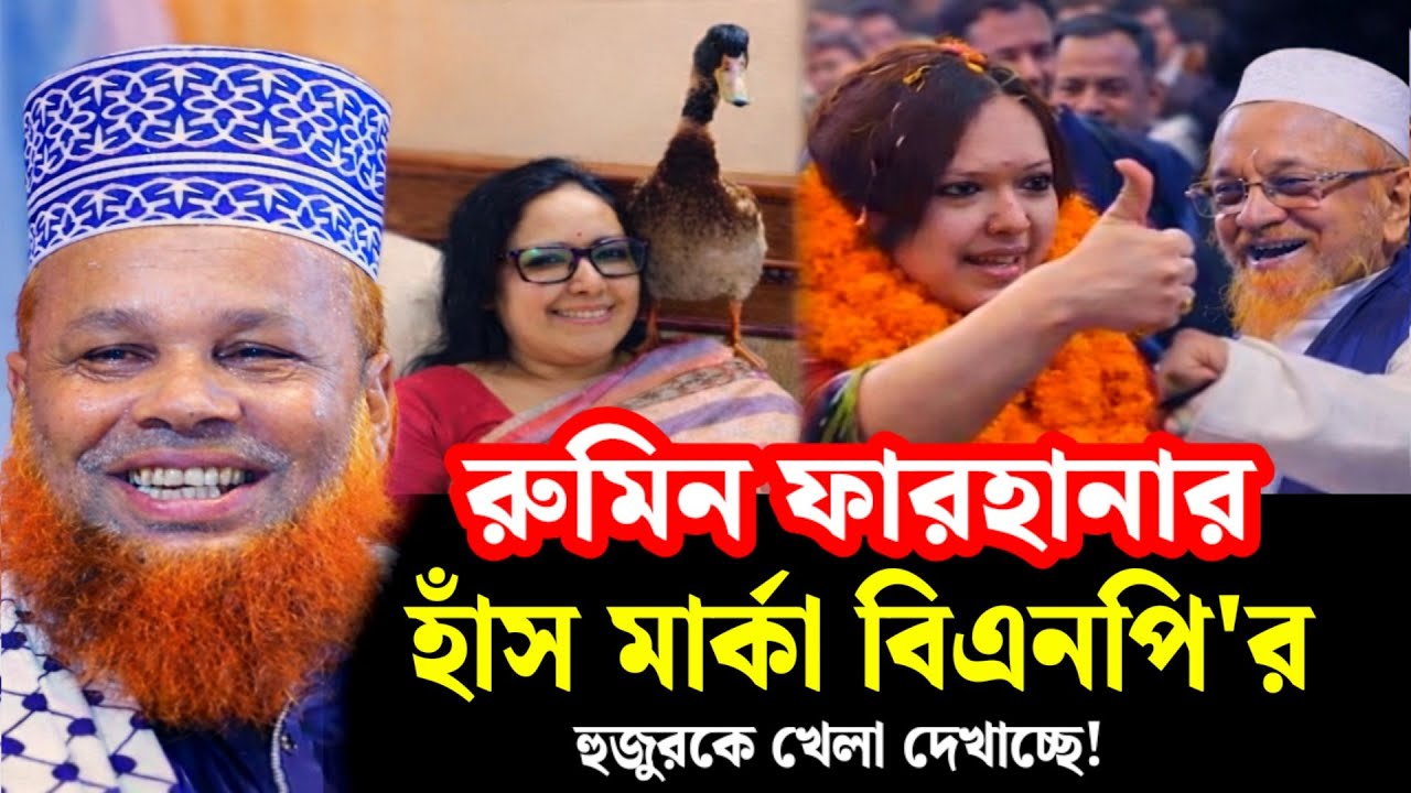 রুমিন ফারহানার হাঁস মা'র্কায় বি'এনপির খেজুর হুজুরকে খেলা দেখাচ্ছে ! মাও আজিজুল ইসলাম জি'হাদী ! 