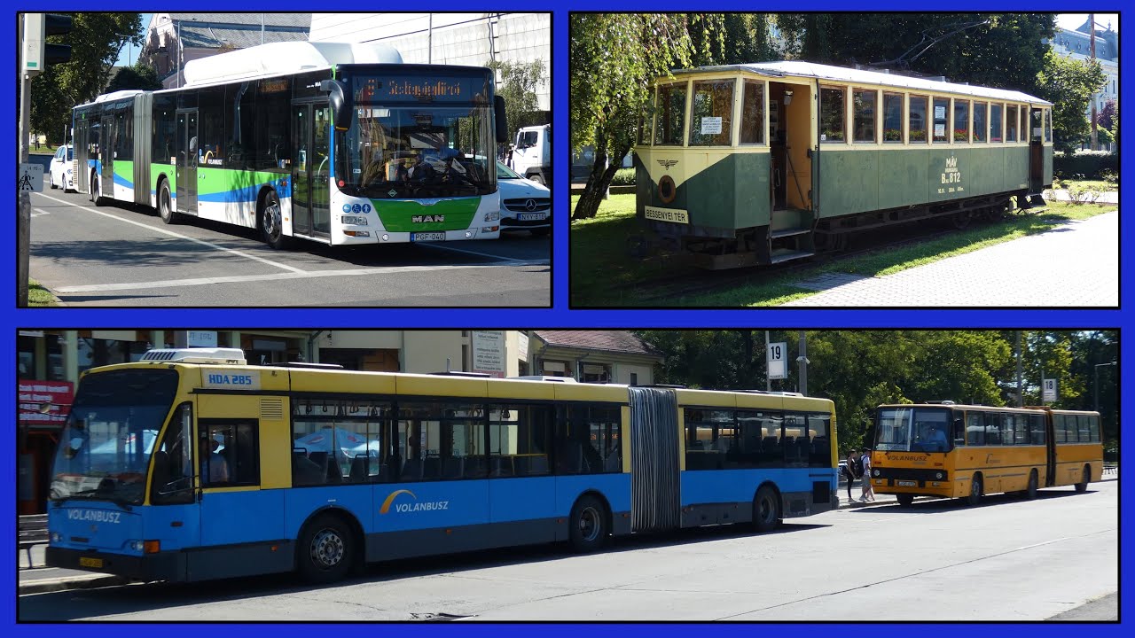 Nyíregyháza - Kiállított villamos, Rába, Ikarus, és sok MAN Lion’s City CNG