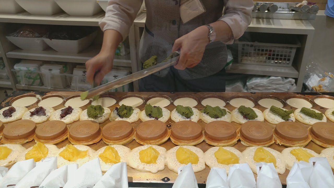 COLOURFUL OBANYAKI • Japanese Stuffed Pancakes【大判焼き】