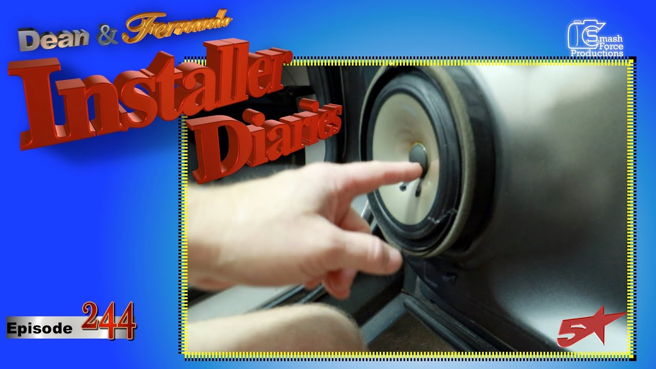 My speakers are making funny noises, are they blown Installer Diaries 244