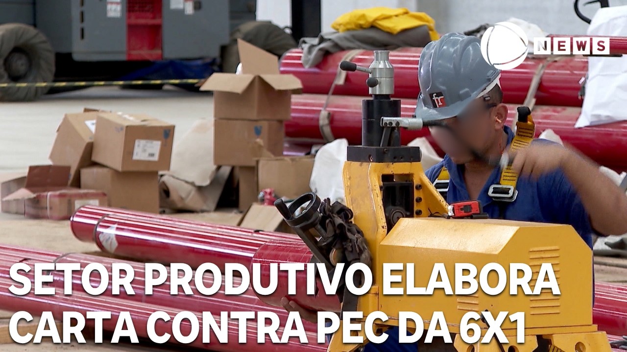 Setor produtivo elabora carta contra PEC da escala 6x1