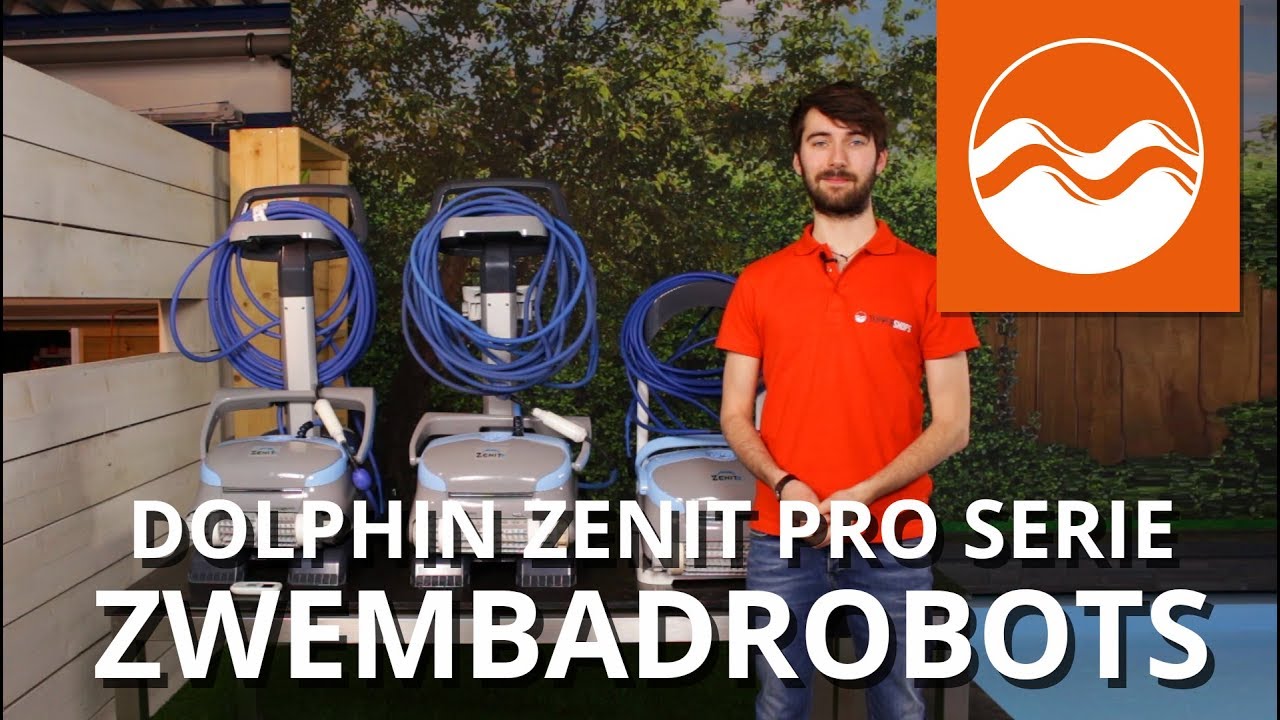 Zwembadrobots Dolphin Zenit Pro Serie - Toppy