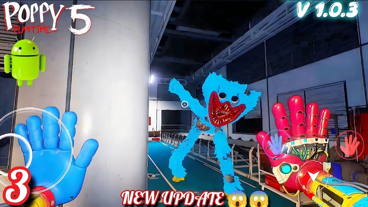 Poppy Playtime Chapter 5 Mobile Fangame v1.0.3 NEW UPDATE 😱 Full Gameplay Part 3 | By [Orange SMF]