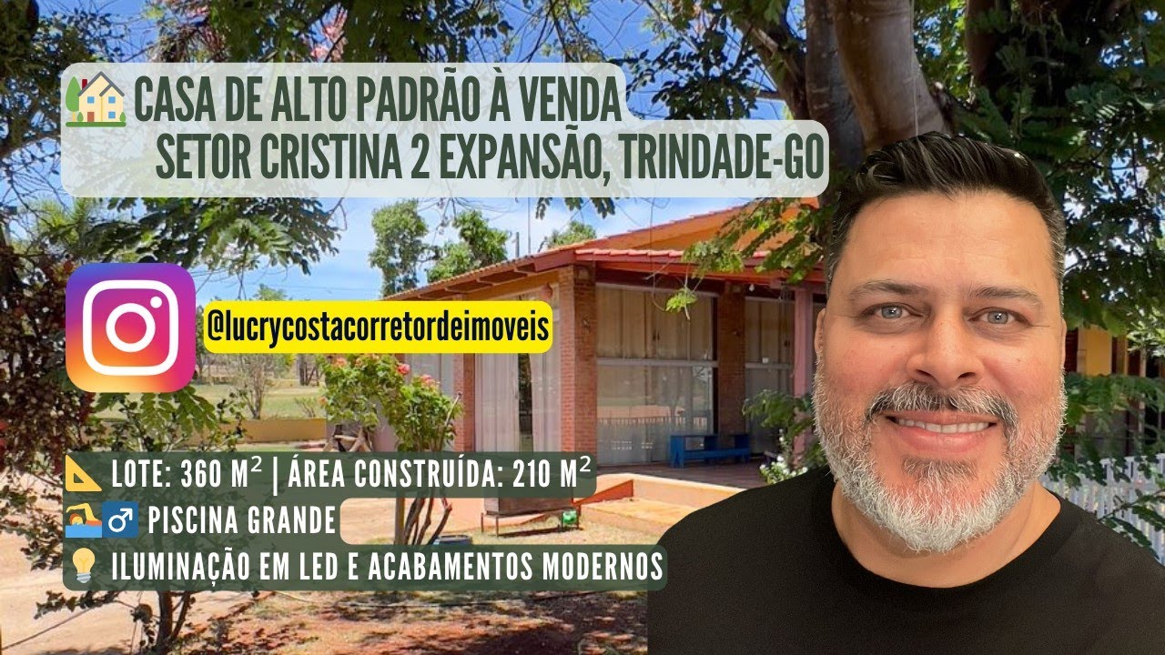 Chácara à Venda em Trindade-GO – Espaço, Conforto e Lazer em um só lugar! R$ 680.000,00