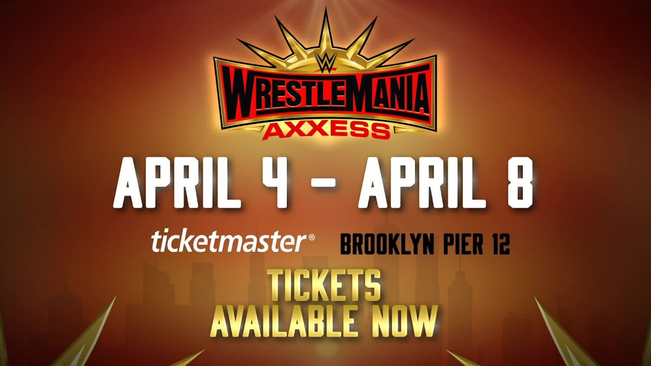WrestleMania Axxess comes to Brooklyn Pier 12 from April 4 - April 8
