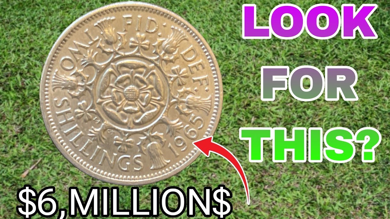 1967 British Two Shillings Coin | Florin History & Value | Old UK Currency