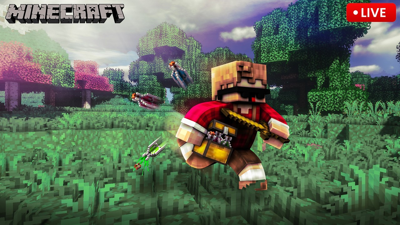 🔴 Luffy SMP S3 || SERVER 24/7 LIVE [ MINECRAFT ] #minecraft #shortsfeed #shorts #trending