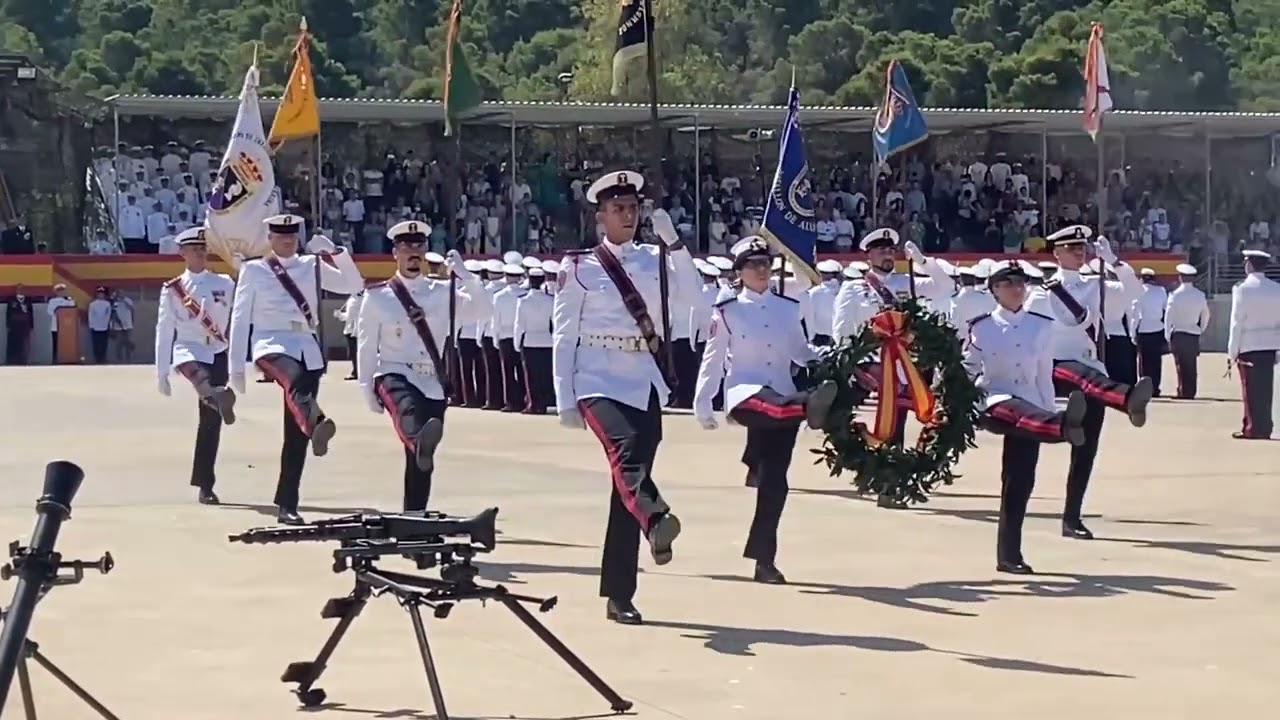 Jura de Bandera en la Escuela de Infantería de Marina “General Albacete y Fuster” JULIO 2022