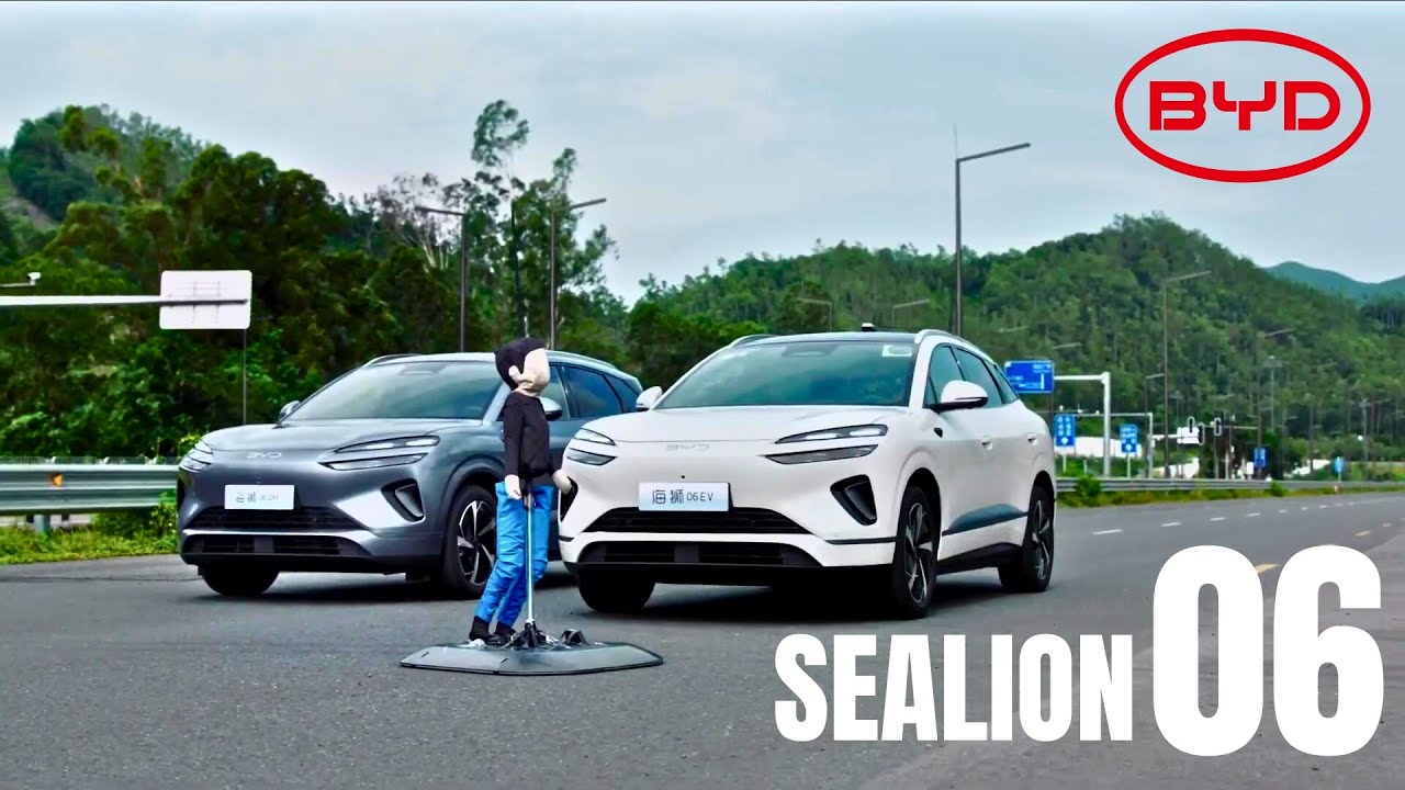 Новый BYD Sealion 06 — кроссовер нового поколения с передовыми технологиями безопасности