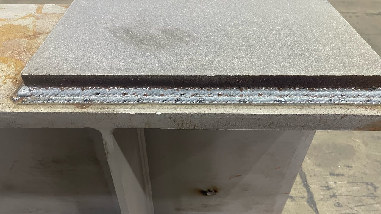 How to weld a 3/8 MiG Weld