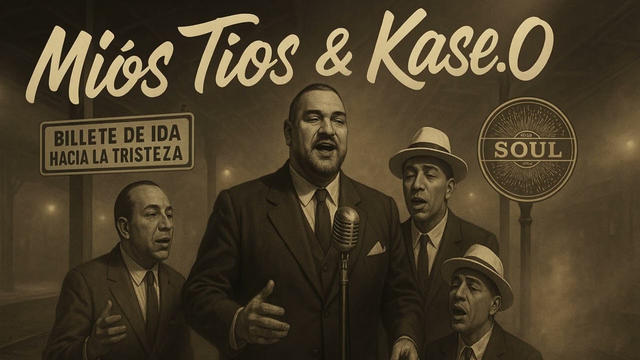 MIOS TIOS & KASE.O - Billete de ida hacia la tristeza (versión Cover AI de Motown Soul de 1950)