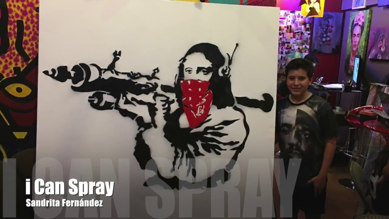 MonaLisa by  Alex Rdz Morcos / Graffiti Art Class