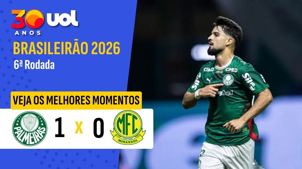 PALMEIRAS 1 X 0 MIRASSOL | MELHORES MOMENTOS | BRASILEIRÃO 2026
