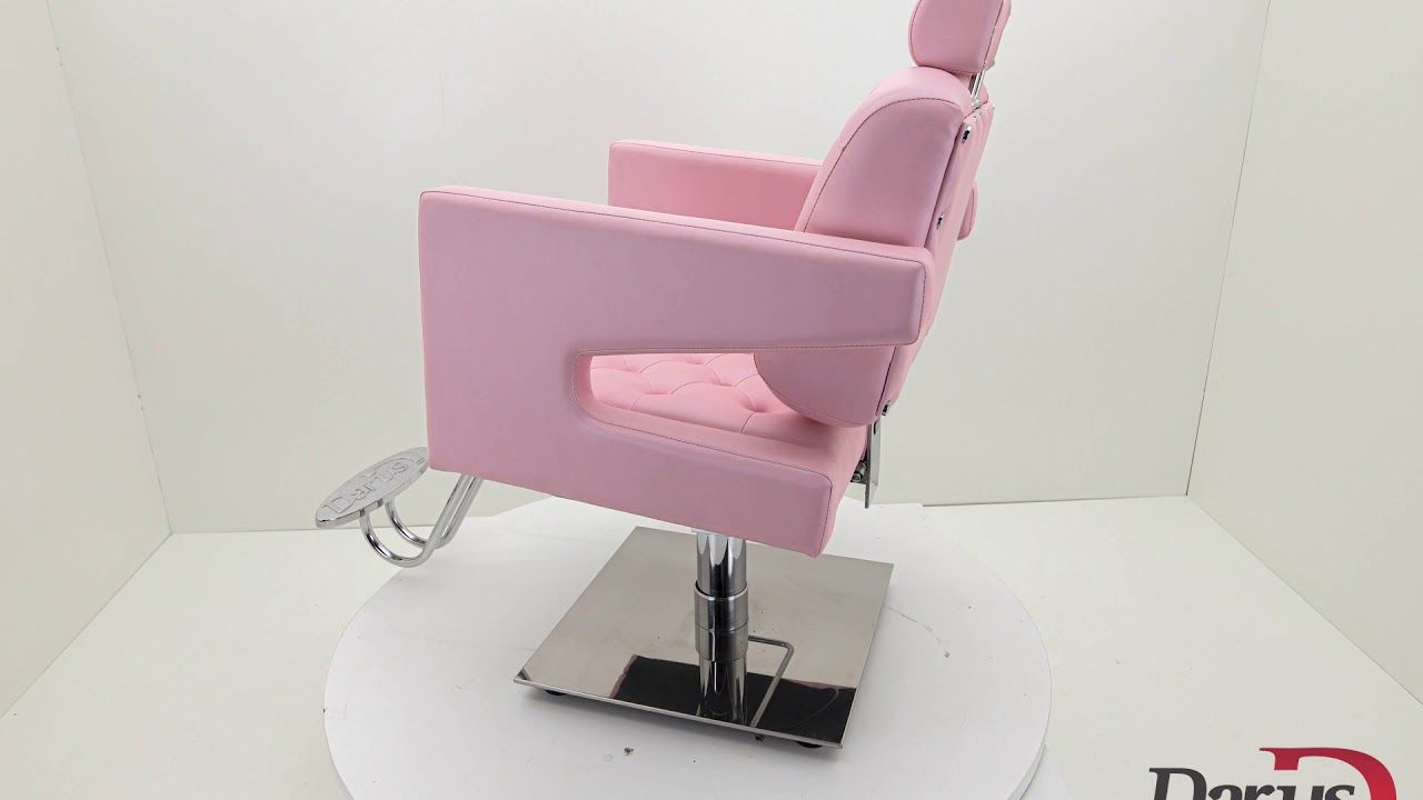 Poltrona Hidr&aacute;ulica Spyder Capton&ecirc; Base Quadrada